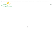 Tablet Screenshot of neugreuthschule.de